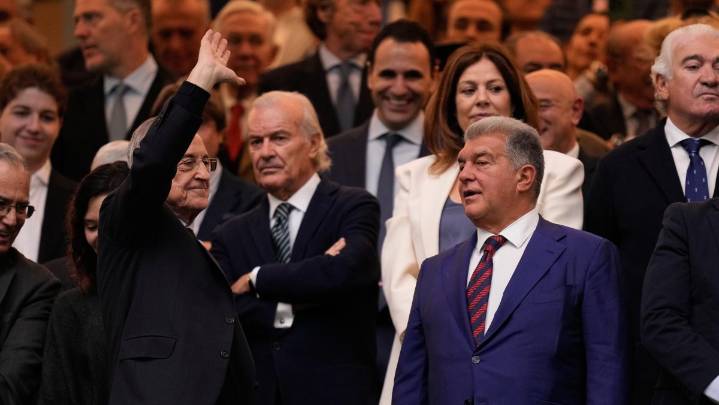 Joan Laporta acusa al Real Madrid de “Barcelonitis” por declaraciones de Florentino Pérez