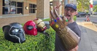 Thief steals superhero props from a small Illawarra business