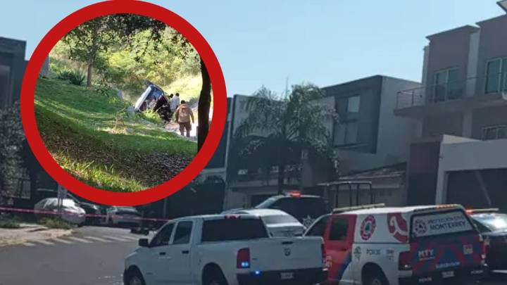 Mujer pierde la vida trágicamente al volcar su camioneta en Nuevo León; escapaba de su pareja