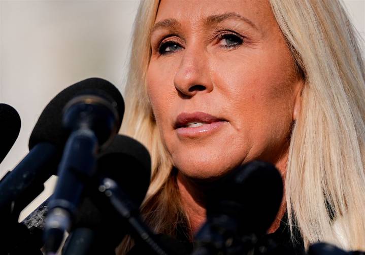 Rep. Marjorie Taylor Greene of Georgia, former Trump loyalist, says she is resigning from Congress