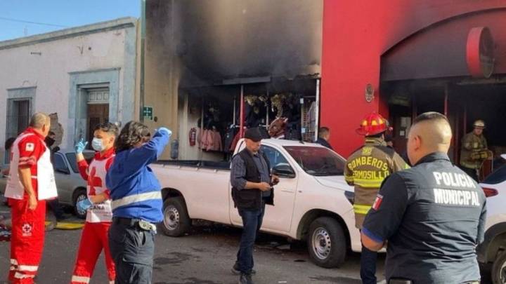 Al menos 23 personas murieron tras incendio en una tienda de Sonora, al norte de México