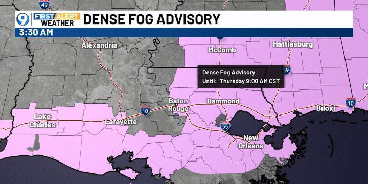 More morning fog, rain returns Friday
