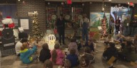 Dulles State Office Building in Watertown hosted Polar Express reading Sunday