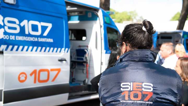 La línea 107 volvió a funcionar con normalidad para emergencias de salud