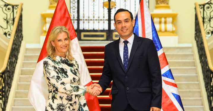Presidente Jerí se reúne con la duquesa de Edimburgo para reforzar relaciones entre Perú y Reino Unido
