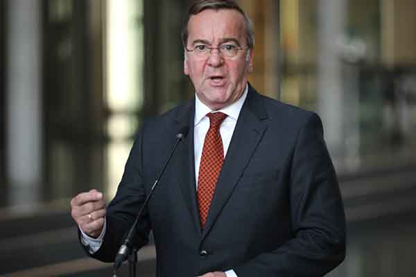 “En Putin no hay voluntad alguna de paz”: MinDefensa alemán