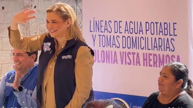 Agua potable en Vista Hermosa; arranca Maru obra