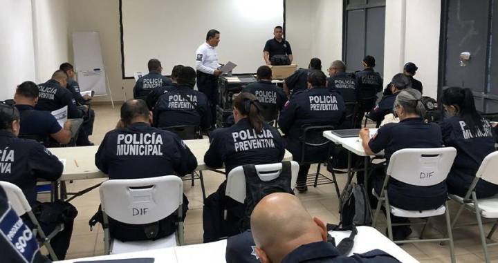 Evalúa SSPE a 97 policías municipales de Comondú y Mulegé en la función policial