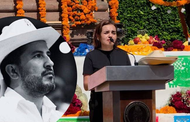 “No mataron al Presidente, mataron al mejor de México”, Grecia Quiroz se despide de su esposo Carlos Manzo