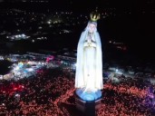 Inauguraron en Brasil una imponente estatua de la Vírgen de Fátima, más alta que el Cristo Redentor