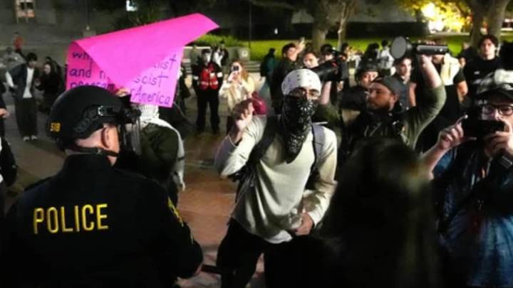 ‘No Fascist’ Chants, Brawls And Arrests: Chaos At Turning Point USA Event For Charlie Kirk