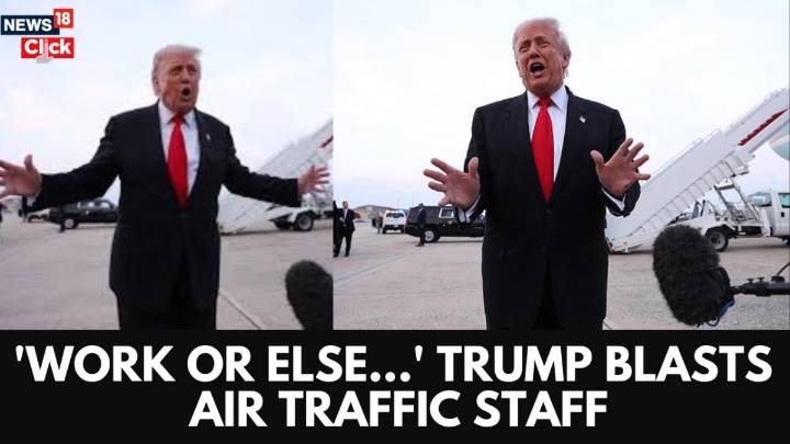 Trump Threatens Pay Cuts as Air Traffic Controllers Skip Work During Shutdown