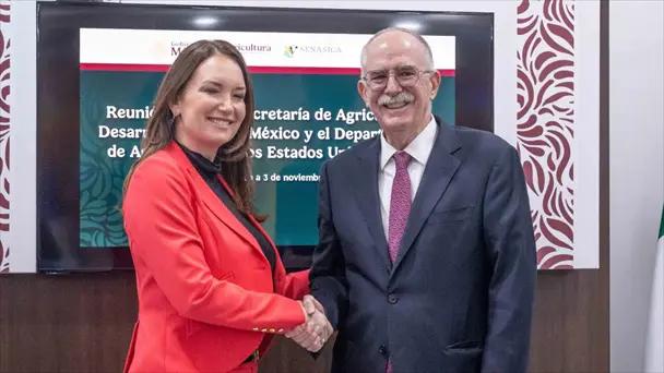 Se reúne Julio Berdegué con Brooke Rollins