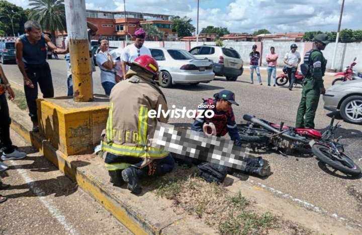 Accidente de tránsito en la Av. Jesús Subero cobró la vida de un motorizado de 24 años de edad