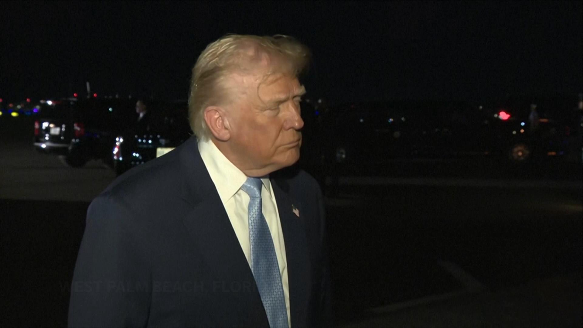 Trump defends Tucker Carlson after interview with activist known for his antisemitic views