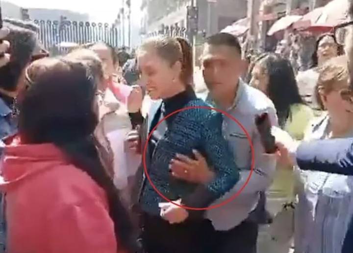 Sheinbaum denuncia a su agresor