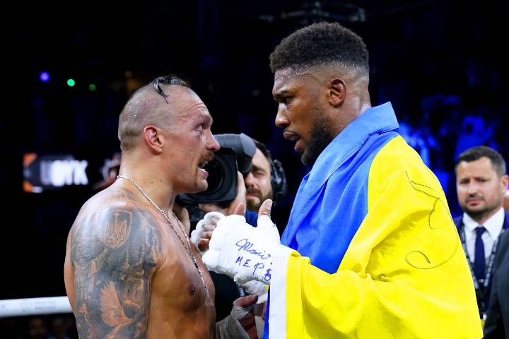 Oleksandr Usyk adviser on whether Anthony Joshua will have Ukrainian in his corner vs Jake Paul