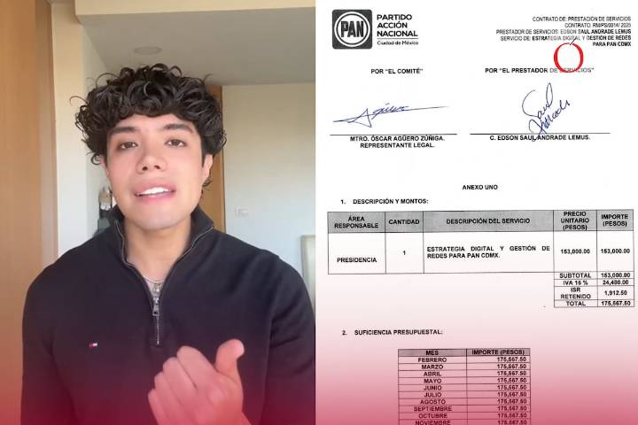 Edson Andrade anuncia que se irá de México y culpa a Sheinbaum: “Soy blanco del crimen organizado”