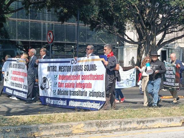 Jueces marchan hoy en CDMX por pago justo de indemnizaciones