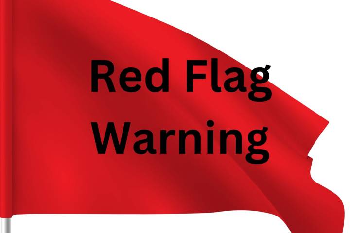 Red Flag Warning issued for extreme fire risk
