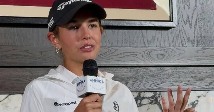 President Trump's granddaughter, Kai Trump, has brought buzz to an LPGA tournament