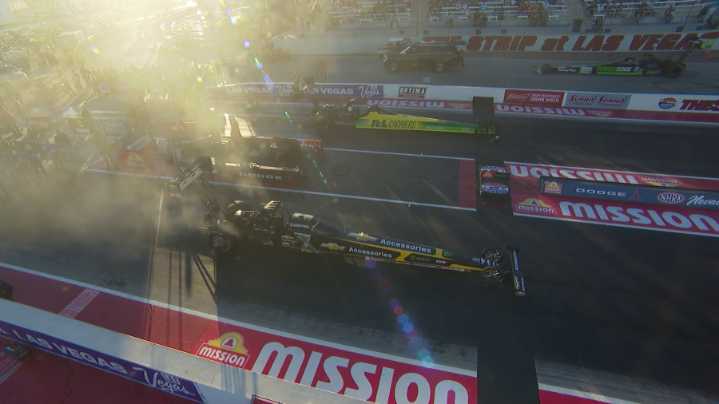 QUEEN OF SPEED: Brittney Force breaks her own race record at Dodge NHRA Nevada Nationals