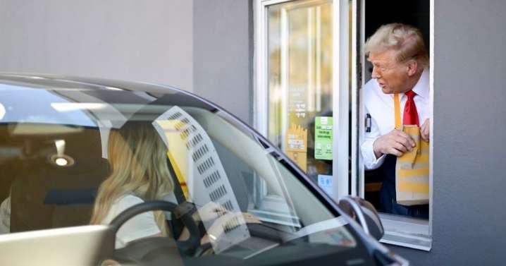 “Pasé de freír papas en McDonald’s a ser presidente”: Trump en el McDonald’s Summit