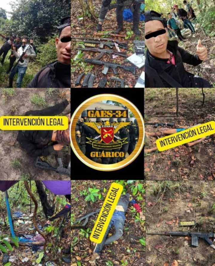FANB abatió a tres presuntos integrantes del grupo “El Fiebre” en Guárico