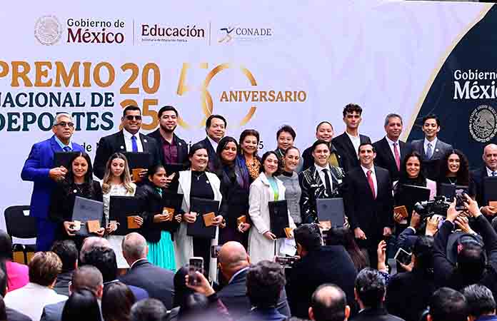 Entregan el Premio Nacional del Deporte