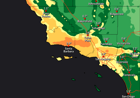 Atmospheric River Targets L.A.: Rain & Mudslide Fears, Evacuation Warnings