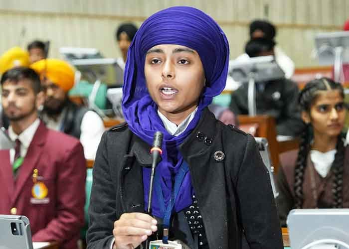 Training Imparted to Students for Mock Session of Punjab Vidhan Sabha to be Held on Nov 26: Speaker Sandhwan