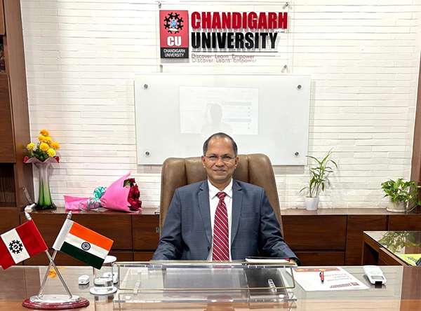 Dr Raviraja N Seetharam from Udupi takes charge as vice-chancellor of Chandigarh University