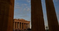 Photos of the unobstructed ancient Parthenon in Athens