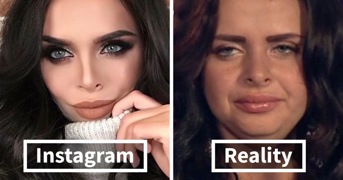 This Instagram Account Exposes Influencers Who Lie About Their True Appearance (21 Pics)