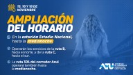Extienden el horario del Metropolitano y corredor Azul debido al concierto de Shakira