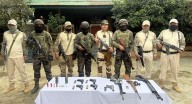 Arms cache, drugs worth Rs 1 crore seized in Manipur; two peddlers arrested