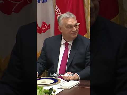 Trump Hosts Viktor Orbán at WH, Praises Hungary’s Limited Crime #shorts