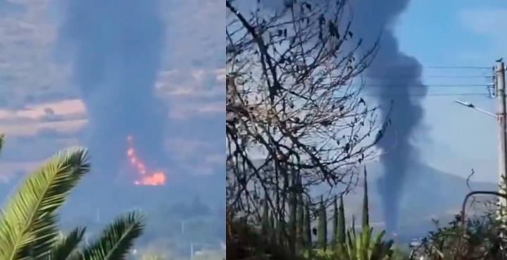 Tren con combustible se descarrila y explota en Hidalgo; fuego visible desde varios municipios [VIDEO]