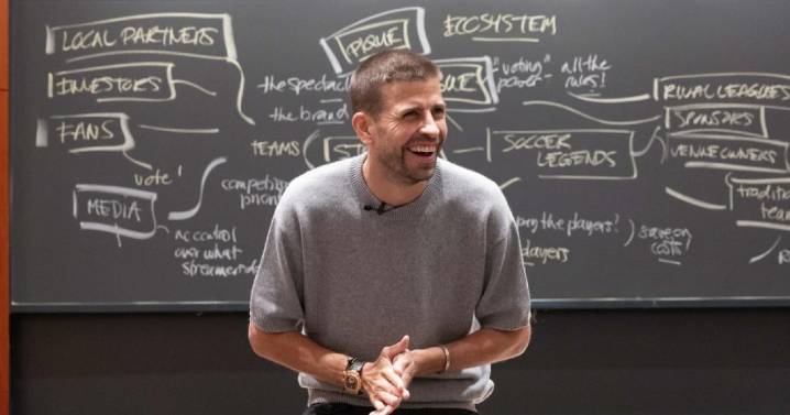 Gerard Piqué, feliz en su nueva etapa como profesor en Harvard