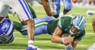 Even after getting dinged up, Tulane's Jake Retzlaff had a half for the ages vs. Memphis