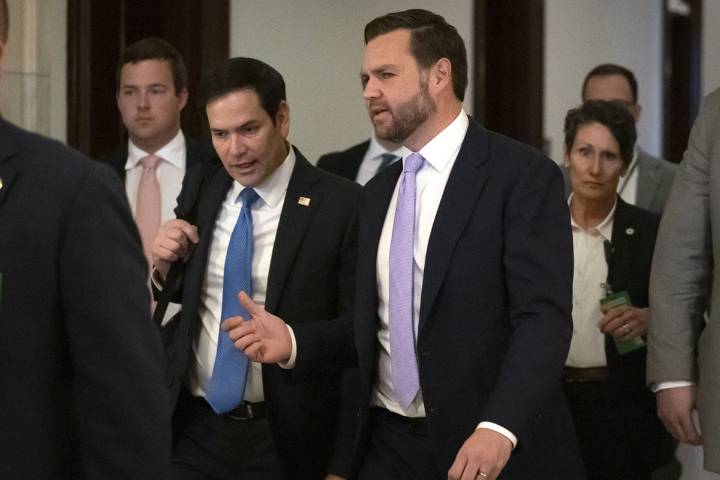 J.D. Vance se niega a ver a Marco Rubio como un rival en las elecciones presidenciales