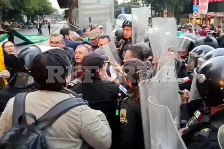 Repliegan a jueces  que bloqueaban Insurgentes Sur