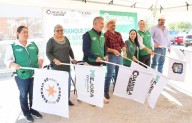 Inicia pavimentación en el centro de Nava