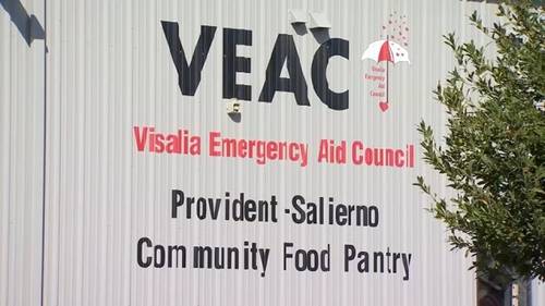 Visalia Emergency Aid Council sees an uptick in families seeking services last week