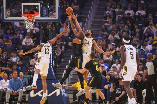 Instant Warriors analysis: Butler, Horford take over against hobbled Pacers