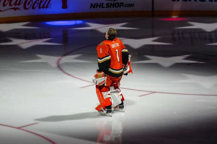 Cutter Gauthier's OT goal lifts Ducks past Golden Knights - The Rink Live | Coverage of youth, junior, high school and college hockey