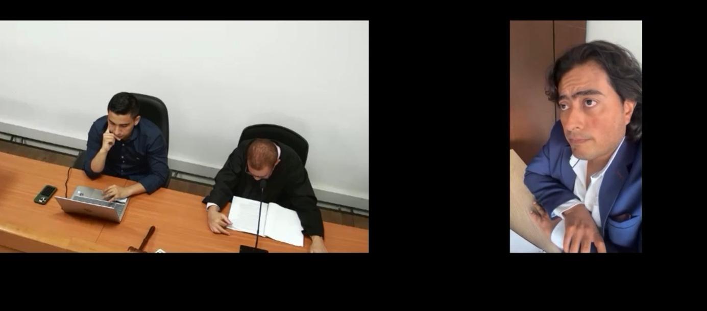 Videos sobre Day Vásquez y los investigadores del caso, admitidos por el Juez para juicio a Nicolás Petro