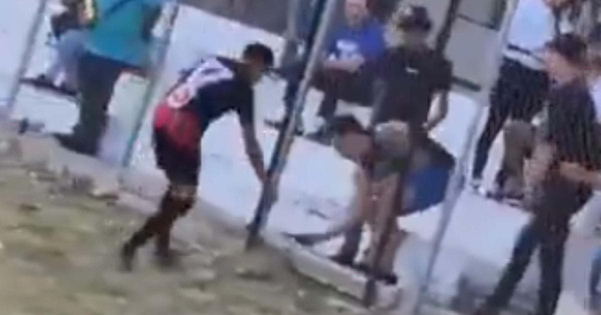 Exjugador de Leones Negros, captado en video con arma durante pelea amateur