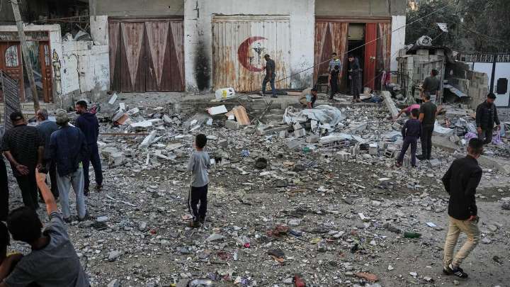 Israel launches new strikes in Gaza against Hamas in ceasefire’s latest test