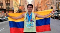 Martín Aldas, el rookie colombiano que disputó siete maratones en nueve meses, una hazaña de marca mundial